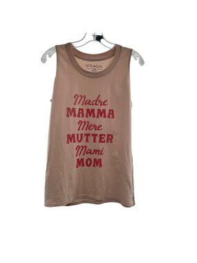 Fifth Sun Women's MOM Tank Top Multicolor Size Large